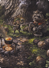 Sylvan Scavenging (46/54) Art Card